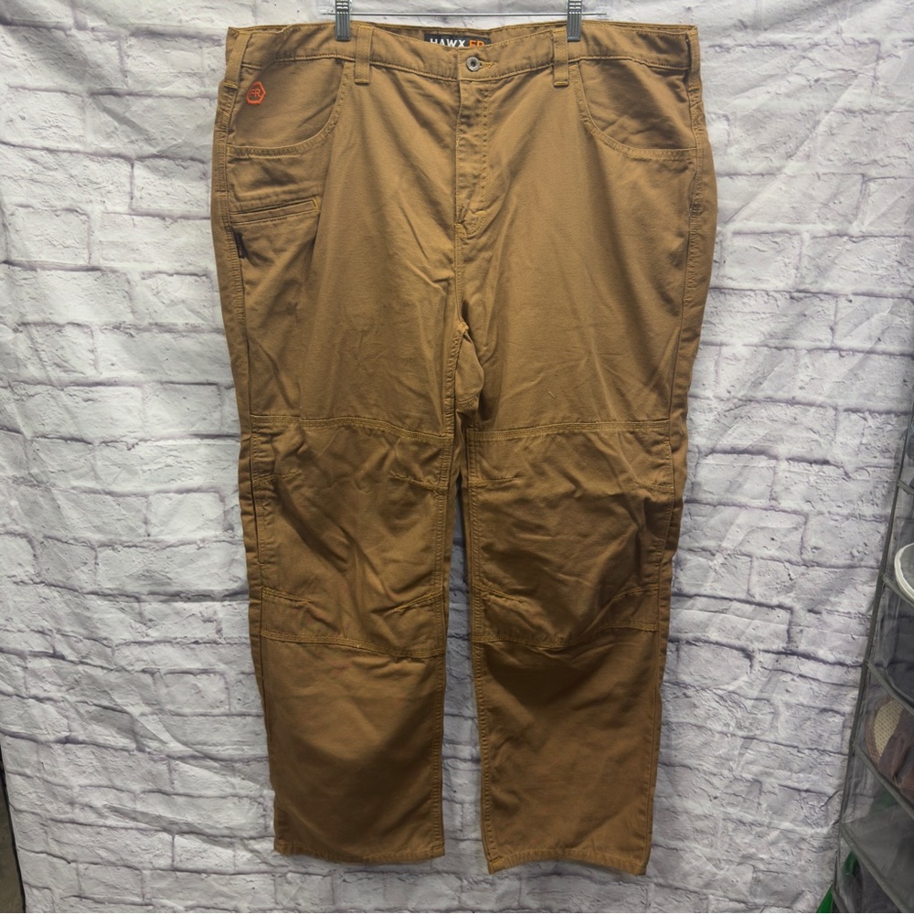 Hawx Flame Resistant Work Gear Brown Pants 44x32 FR